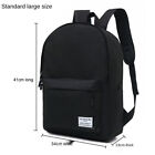 Men Women Backpack Bookbag School Travel Laptop Rucksack Zipper Bag 15 6  
