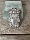 Antique Sterling Silver Match Safe Vesta Case Repousse Victorian No Monogram