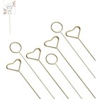 Floral Card Holder Metal Wire Picks Diy Wedding Party Table Photo Memo New
