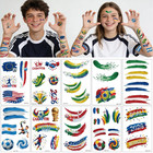 45 Pcs Soccer Tattoos - World Cup Temporary Tattoos For Kids   adult   teens   soccer 