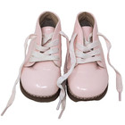 Josmo Toddler Baby Pink Lace-up First Walker Ankle Shoes Us 6 M Little Kid