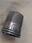 Vintage Sterling Silver Sewing Thimbles Sz 9 For 2