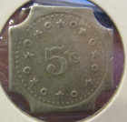 Very Old Royaleon Elkhart  In 5c Trade Token - Indiana Ind 