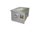 8lb Commercial Steel Grease Trap Interceptor - 4 Gpm  Pdi Approved