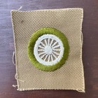 Cycling    type A Square Patch     Boy Scouts Patch 1930 Merit Badge Certificate Bsa