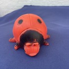 Rare Vintage Ladybug Rubber Squeak Toy Made In Germany