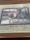 Vintage 1992 Old Style Beer Wildlife Mirror White-tailed Deer Serialized Beeco