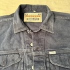 Vintage 90s Guess Marciano Blue Denim Jean Jacket Size Medium Made In Usa Rare 