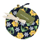 Vera Bradley Upright Cosmetic Organizer For Makeup  Daffodil Print Msrp  45