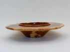 Stunning Handmade Bowl With A Natural Edge  Made From Brown Mallee Burl   124