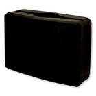 Gen Countertop Folded Towel Dispenser  10 63  X 7 28  X 4 53   Black