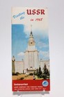 Ussr Russia Soviet Union Travel Guide Leningrad Map Id Book Passport 1960-1980s