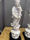 Blanc De Chine Guanyin Porcelain Statue Vintage Chinese Figurine