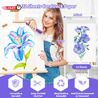 White Cardstock 8 5  X 11   32 Sheets  85lb 230gsm  Heavy Weight Thick Loose Dra