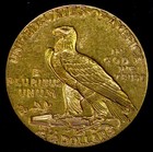 1913  2 5 Gold Indian Head Quarter Eagle Head   Almost Uncirculated