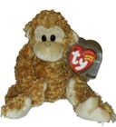 Ty Beanie Baby - Fumbles The Monkey  8 Inch  New Mwmts Plush Stuffed Animal Toy