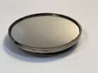 Vintage Gorham Mirror Silver Plated Floral Rose Embossed Hand Purse Makeup
