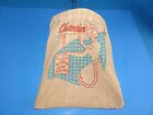 Vintage Champion Stay Open Clothes Pin Bag 50 s Cotton Fabric Metal Line Hanger