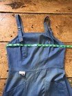 Vintage 1940s Wwii New Old Stock Light Blue Button Overalls S Sally Togs Rare