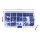 Lystaii 320pcs M2 Nylon Hex Spacer Standoff Kit Male Female Screw M2  Black