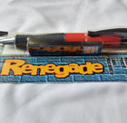 Nos Pilot Renegade Mechanical Pencil Red black   5 Mm Vtg Japan Rubber Grip