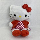Hello Kitty Pillow Sanrio Polka Dot Dress Plush Toy 18    New