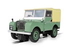 Scalextric Land Rover Series 1 - Hue 166 4x4 W lights 1 32 Scale Slot Car -c4600