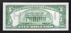 Fr  2301 1934  5    hawaii    Frn Federal Reserve Note About Uncirculated