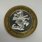  10 The Orleans  Hotel   Casino Las Vegas  999  60 Oz Silver Round Token Gaming
