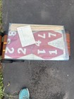 Vintage Croquet Set W Wood Rack Stand Mallet Toy Lawn Yard Game Sports Carrier