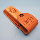 Case Xx Pocket Knife Sheath Brown Leather Folding Blade Hunter Case 6  Fs