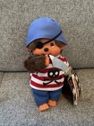Sekiguchi Monchhichi Pirate Monkey Plush Stuffed Animal W  Tags Vintage 2005