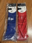 Tck Size Large Over The Knee Pro Performance Long Sports Socks  Royal   Scarlet