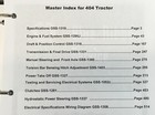 Farmall International 404 Tractor Service Parts Operators Manual Set Repair Shop