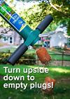 5-in-1 Lawn And Garden Tool  Bulb Planter  Weeder Or Weeding Tool  Sod Plugger