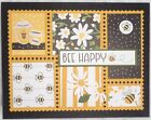 Stampin Up  Card Kit Bee Happy Honey Pots   Daisy Flowers Postage Collage Bumble