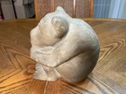 Vtg Handmade Clay Dedo Gargoyle Sculpture Signed K findling 1990 5 75         C3
