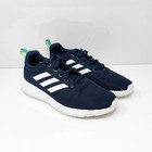 Adidas Boys Lite Racer Cln Fv9608 Blue Running Shoes Sneakers Size 5