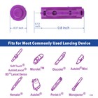 600 X Twist Top Blood Lancets For Keto Mojo Pin Blood Glucose Test 30g Diabetic