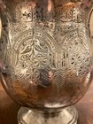 Pretty Vintage Silver Plated Ice Bucket  Decorative Floral Design