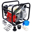 3 Inch  264 Gpm 5 5hp 163cc Gas Powered Semi Trash Water Pump With 25 Ft Hose