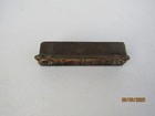 Antique Ornate Door Lock Strike Plate 3 5  X 1  X  75  1890s