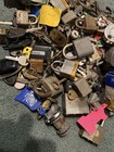 Huge Lot Of Used Keys And Padlocks Various Brands Some Vintage Keys Lot A