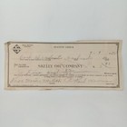 Depression Era Station Check Skelly Oil Company F T Hopp Bank Of Knobnoster 1935