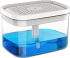 2 In 1  Soap Dispenser And Sponge Holder  Dishwashing Soap Pump Dispenser For   