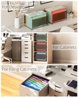 Hanging File Organizer  Mesh File Folder Organizer  Steel Letter Size Hanging 