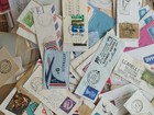 Possibly A Thousand Stamps On A Piece 