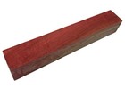 African Pink Ivory Turning Blank 1-15 16  X 1-15 16  X 12-1 8   k45  Dried dense