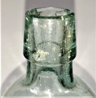 Dr  S  B  H    Co  Bottle Antique Aqua Glass 9  Bottom-embossed Vintage