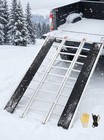 85x54in Tri-fold Aluminum Loading Ramp 1500 Lb Truck Trailer Snowmobile Ramp